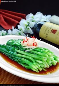 白灼菜心 【健康素美味】白灼菜心
