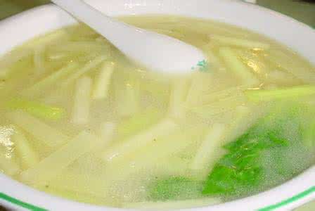 济南名菜 一图解读：奶汤蒲菜正宗的济南名菜