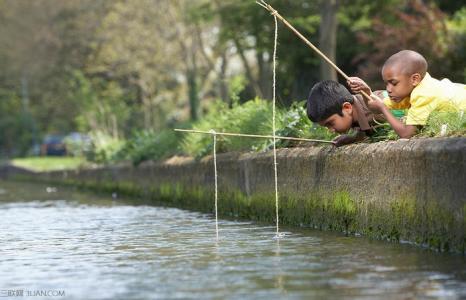 自然水域钓鱼 夏季在有水草水域钓鱼的两种钓法