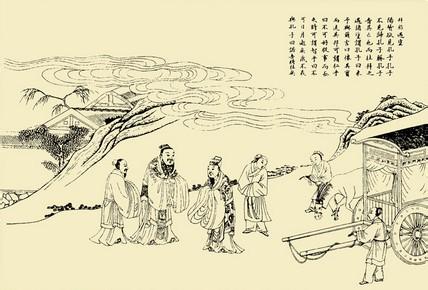 孔子让路 孔子让路的典故 孔子地位如何