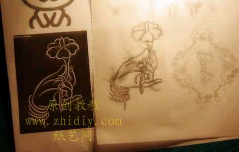 橡皮章图案 橡皮章新年佛手祈福图案教程