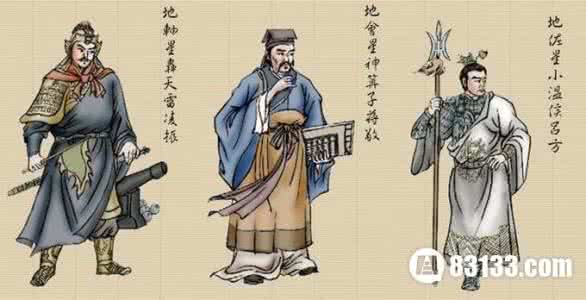 水浒108好汉排名图片 史上最全的梁山好汉108将排名榜