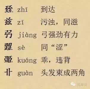 最难认识的汉字 这些是2015年最新的汉字，你认识几个？