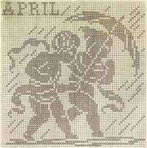 钩针图案 钩针模式----Romashka方型图案