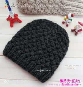 麻花帽子棒针编织视频 棒针编织----席纹麻花帽