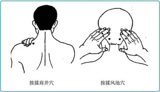 颈椎病的按摩手法图 颈椎病自我按摩法