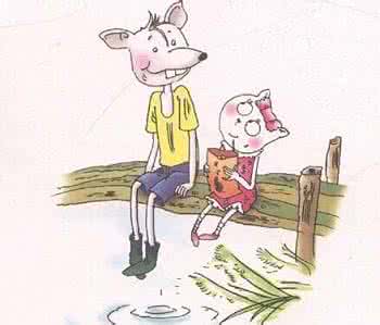 大个子老鼠小个子猫 大个子老鼠过马路的故事