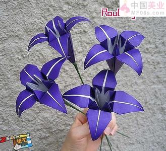 最简单百合花折法4步 最简单百合花折法4步 怎么折简单的百合花？