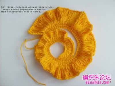 女婴儿花朵帽子的钩法 【引用】帽子上面的花朵