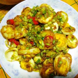 湘菜擂辣椒皮蛋 金钱蛋【湘菜 】