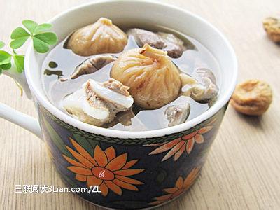 无花果炖猪大肠 夏季养生汤饮,无花果炖猪肠