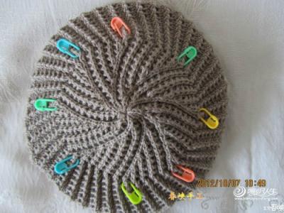 男士帽子编织视频教程 男士驼色帽子--附详细教程