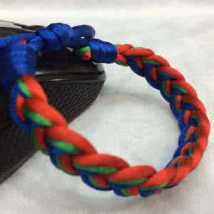 民族风手链编织方法 民族风手链编织教程 编绳科普二：转个 民族风情手链 教程吧