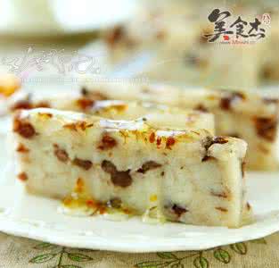 桂花糯米糕 桂花红豆米糕