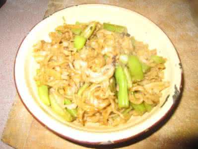 山西豆角焖面 山西家常豆角焖面
