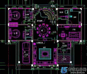 三层别墅设计图 【 简单大方三层带休闲亭别墅设计图17.8x13.8m
