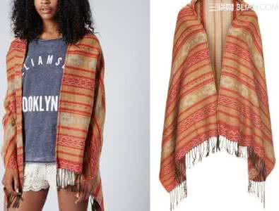 围巾的系法图解 4种最受欢迎长围巾的系法图解