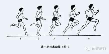 央视体育教学之田径 体育教学口诀:田径部分