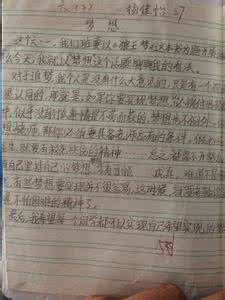实现了梦想的作文800字 关于梦想作文200字