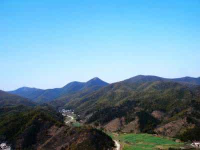 广德十景 广德十景 三峰叠翠，广德十景之一