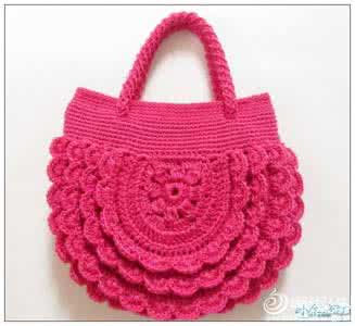 毛线钩织包包款式 人手一个的公主包包 毛线钩织包包款式