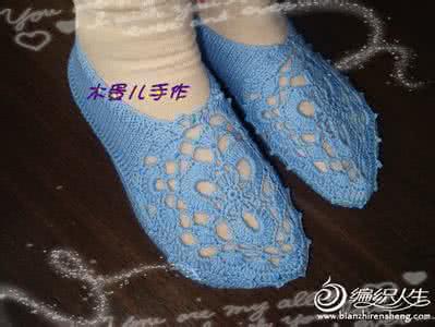 钩针地板袜 漂亮的钩针地板袜