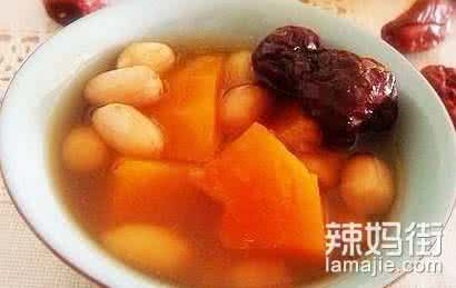 木瓜花生大枣汤 产后催乳食谱:木瓜花生大枣汤