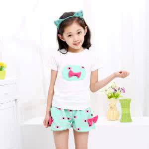 女童装套装  【童装系列】纯美的白色小宝宝春夏套装