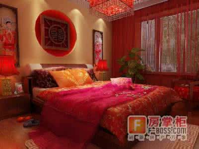 新中式婚房窗帘 114平米新中式婚房,中国人的婚...