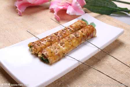 烤鱼豆腐的做法 烤豆腐卷(做法附图)*