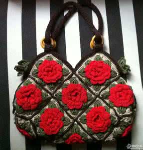 8片半花包半片花教程 十七片花包包教程