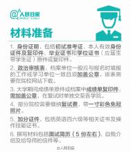 研究生复试注意事项 图说：研究生复试  |  千万注意这8个环节！