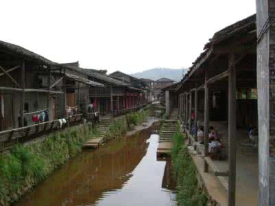 小河古村评梅景区 山环水抱 下梅古村（旅游览胜）