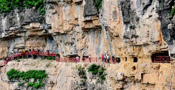 山西宁武悬崖古栈道 【旅游摄影】山西宁武--悬崖古栈道