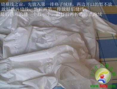 旧羽绒服不拆做羽绒被 旧羽绒服再利用-----羽绒被（有制作过程）