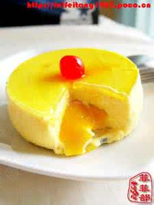 芒果芝士蛋糕的做法 芒果芝士蛋糕做法 芒果流心芝士蛋糕做法