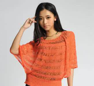 女童毛线裙子编织款式 女装 毛线编织漂亮的蝙蝠衫款式