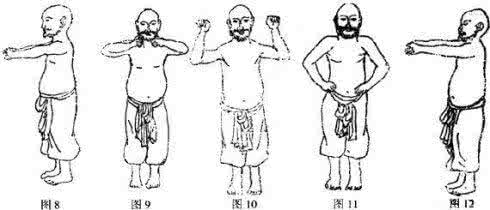 南少林秘传易筋经 曹英峰秘传少林易筋经十二式内部教学内容