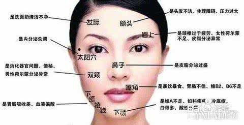 脸上长痘痘对应器官 怎样从痘痘对应的器官进行调理？