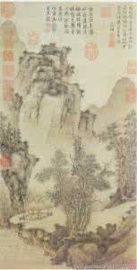 文征明书法作品欣赏 明吴门四家之文征明国画作品欣赏