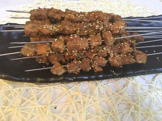 自制烤肉串蔬菜 自制烤肉串