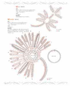 爱尔兰钩针编织图解 蕾丝钩织基础----爱尔兰丝带的部分技巧及实例