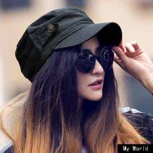 夏季青年女士帽子钩法 青年女士帽