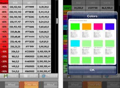 口袋英语软件下载 iOS软件iWheelColor：装在口袋里的拾色器