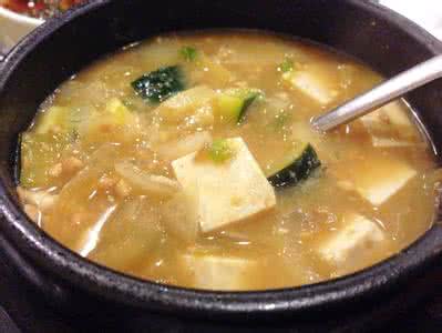 韩国大酱豆腐汤 大酱豆腐汤