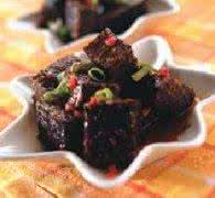 香辣年糕虾 香辣猪血糕