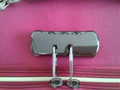 3位数行李箱密码复位 行李箱密码忘了怎么办