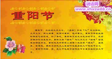 关于重阳节的作文 2016年关于重阳节的作文 重阳有感