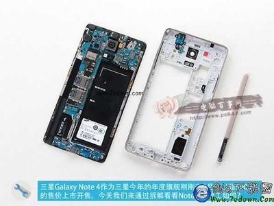 三星note4拆解 三星Note4完全拆解