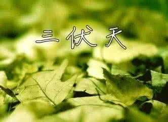 2017年三伏天是哪几天 2015年三伏天有几天 三伏天